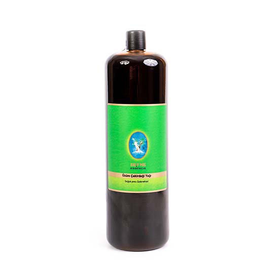 Üzümçekirdeği Yağı - (Sp.) - Geleneksel 1000 ml (Dahili Kullanım)